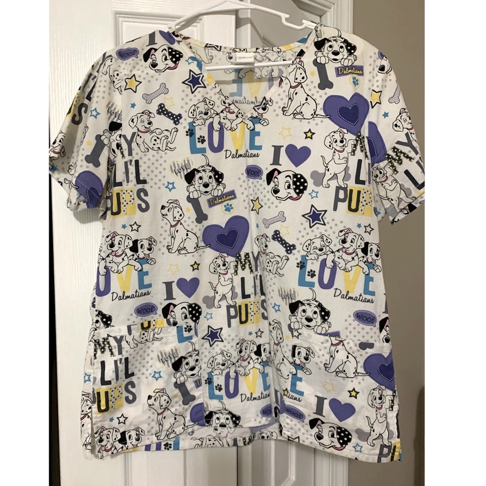 Dalmatian Scrub Top